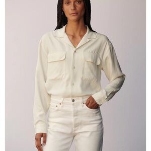 Buck mason silken twill shirt